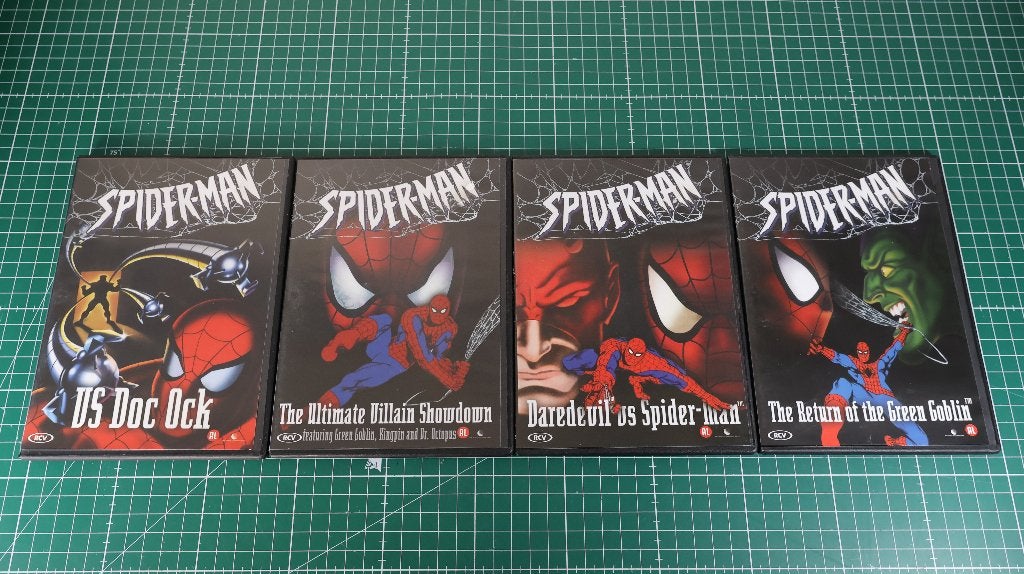 Spider-Man x4 DVD (EN Dub / NL Sub), Engels, Animatie, Alle leeftijden, Nederlands