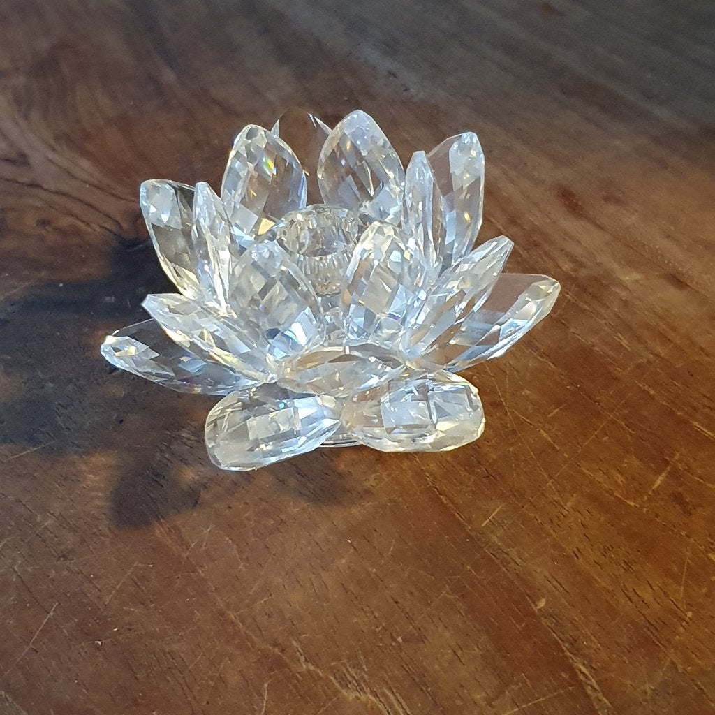 Swarovski kandelaar waterlelie klein, Verzamelen, Swarovski, Ophalen, Figuurtje