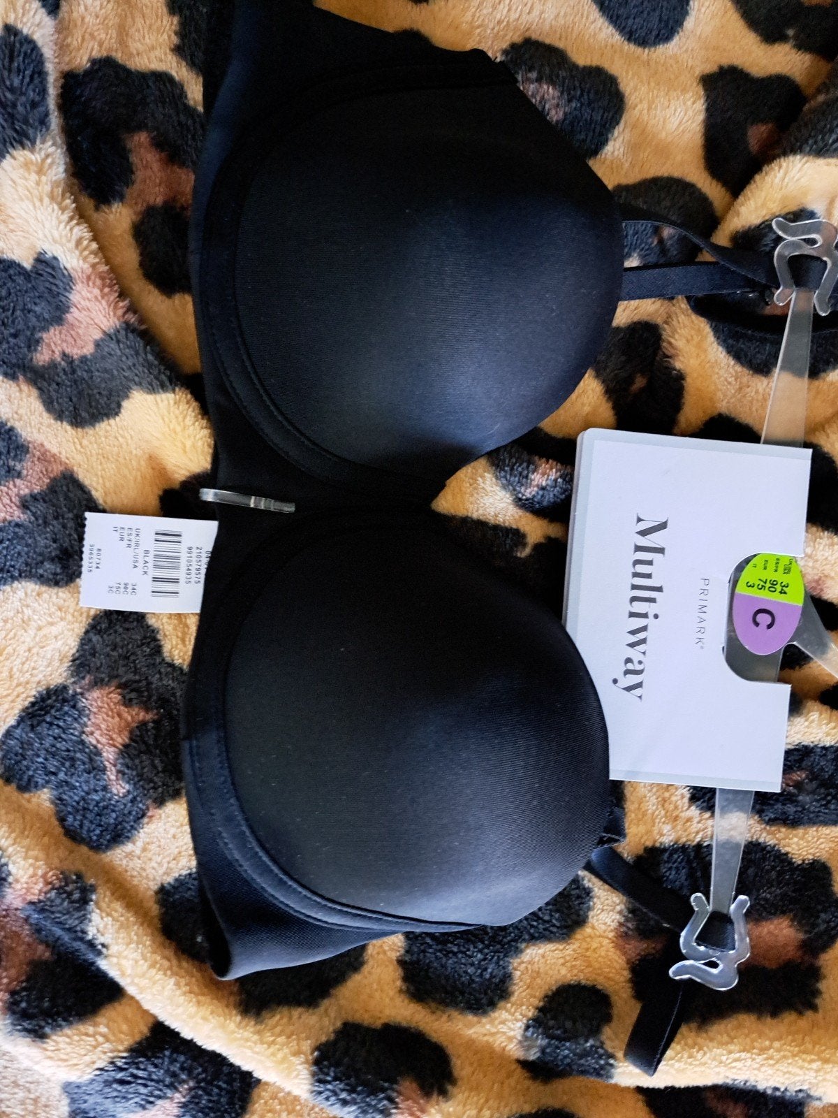 Primark Multiway BH Zwart - Maat 75C, Kleding | Dames, Primark, Verzenden, Zwart, BH