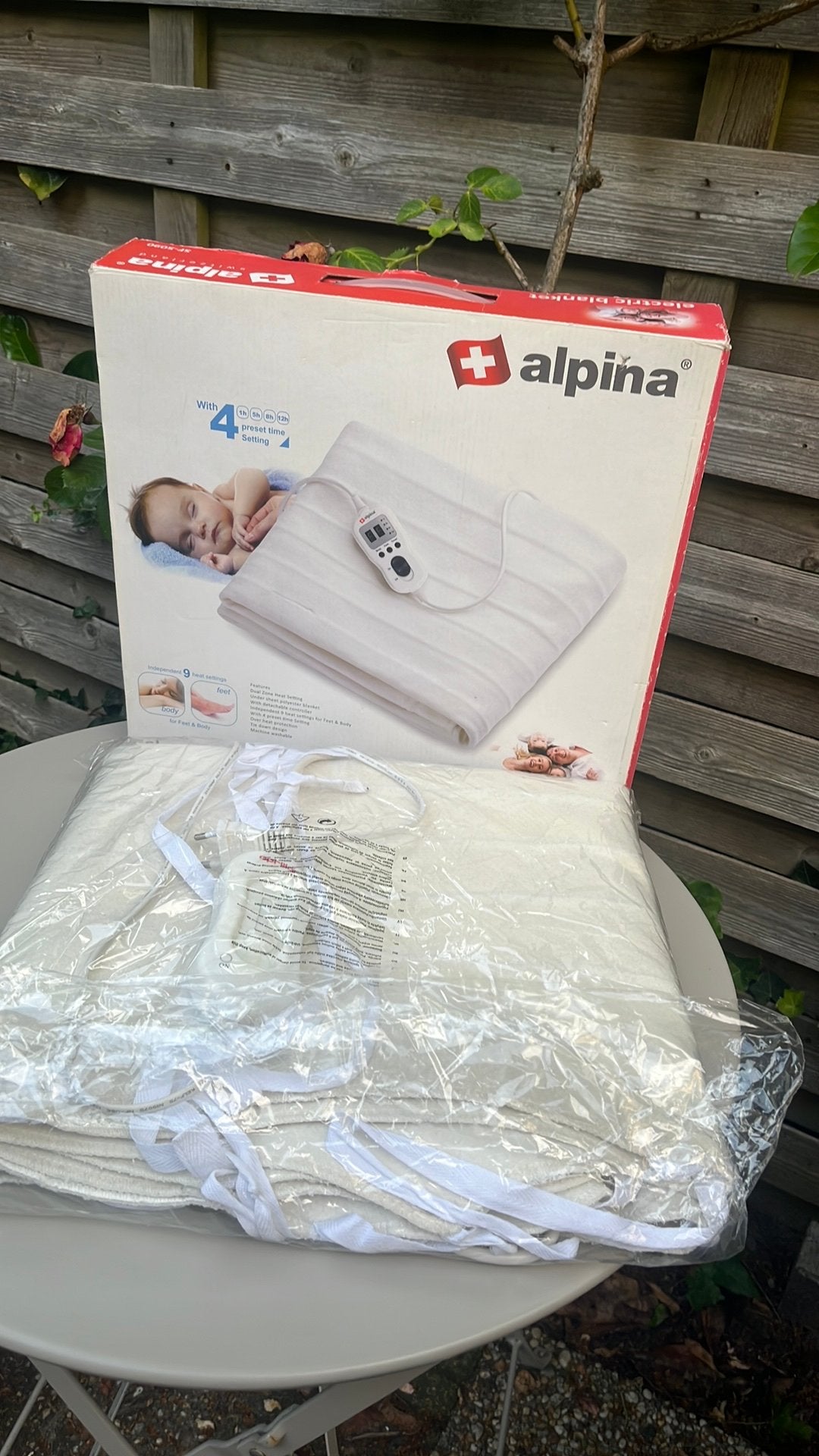 Alpina Elektrische Deken - Comfortabele Warmte voor Lichaam, Ophalen of Verzenden, Refurbished