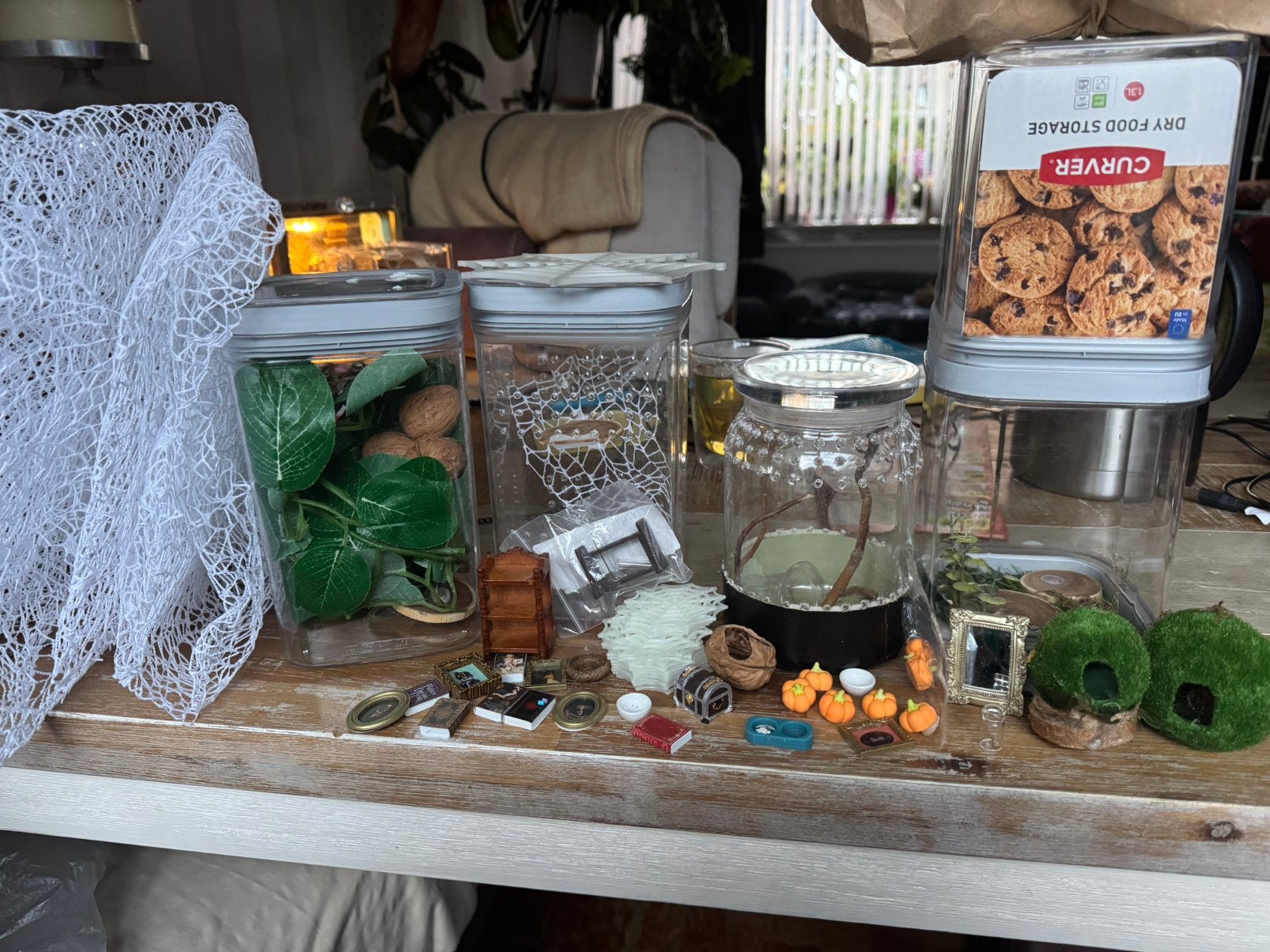 Springspin hobby terrarium maken, Dieren en Toebehoren, Ophalen, Gebruikt, Terrarium of Paludarium