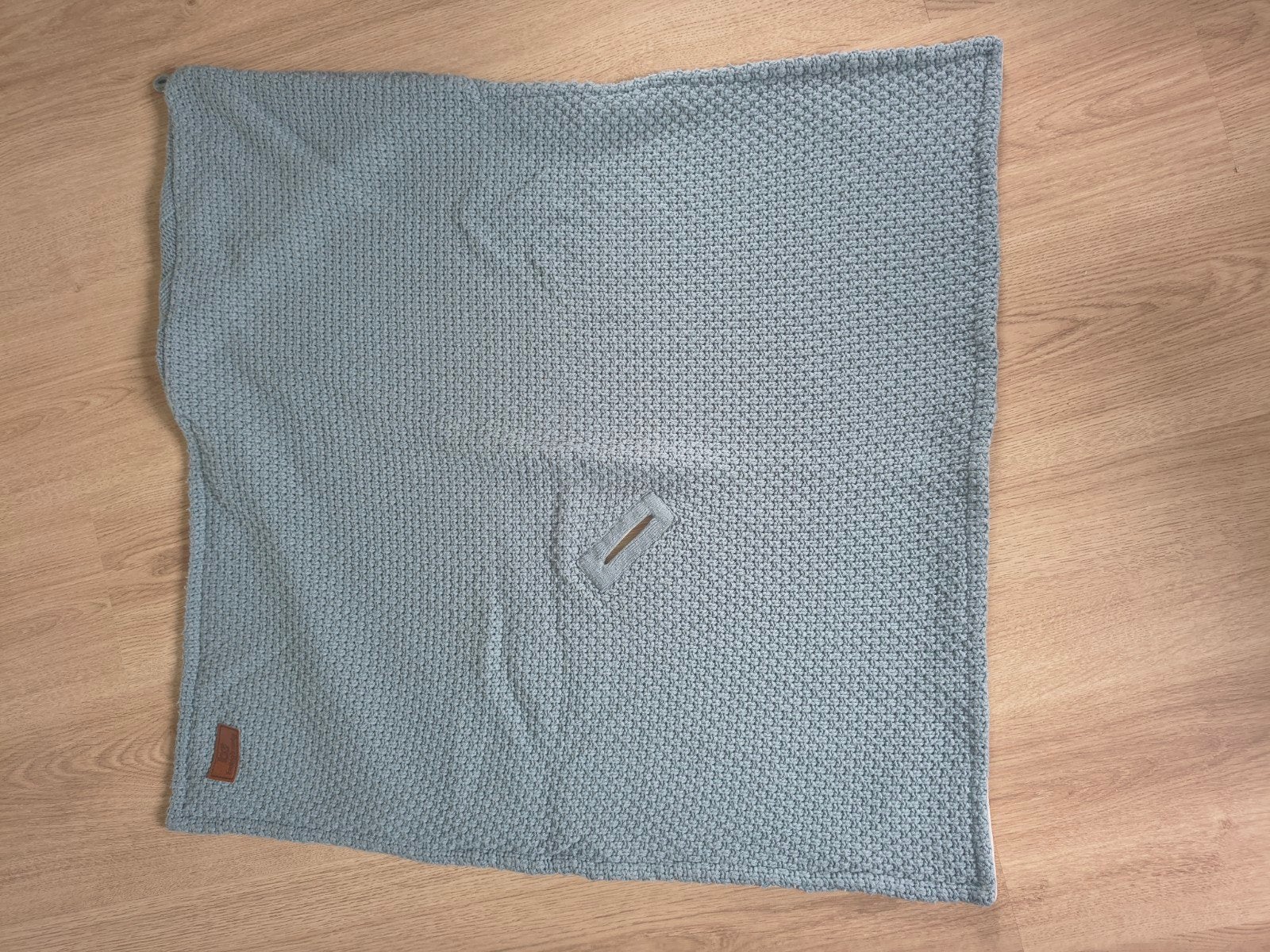 Baby's Only wikkeldeken/deken met capuchon, Baby's Only, Ophalen of Verzenden, Zo goed als nieuw, Blauw