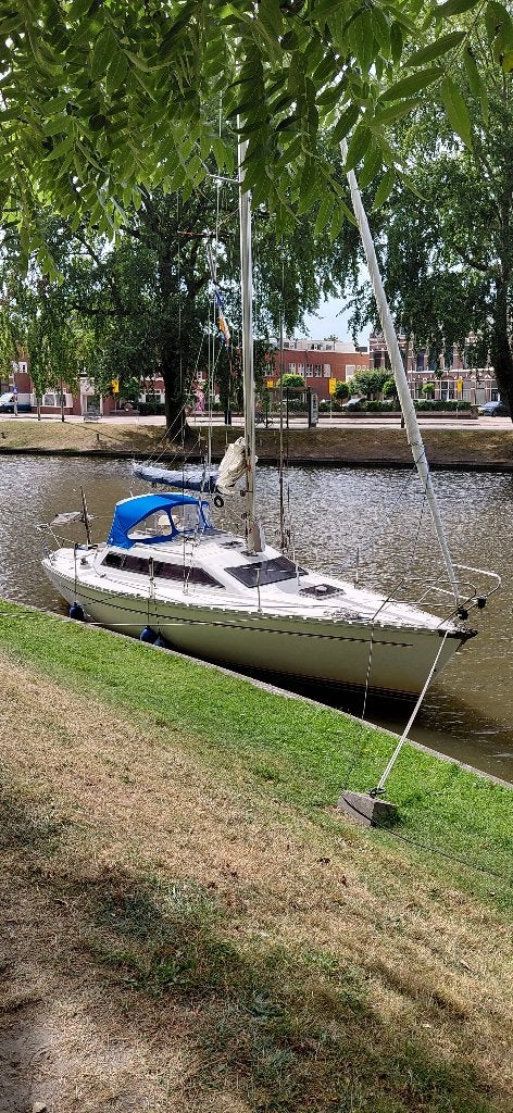 Jeanneau Sun Dream (9m) | kielmidzwaard + wadpoten!, Watersport en Boten, Ophalen, 9 m, Gebruikt, Binnenboordmotor