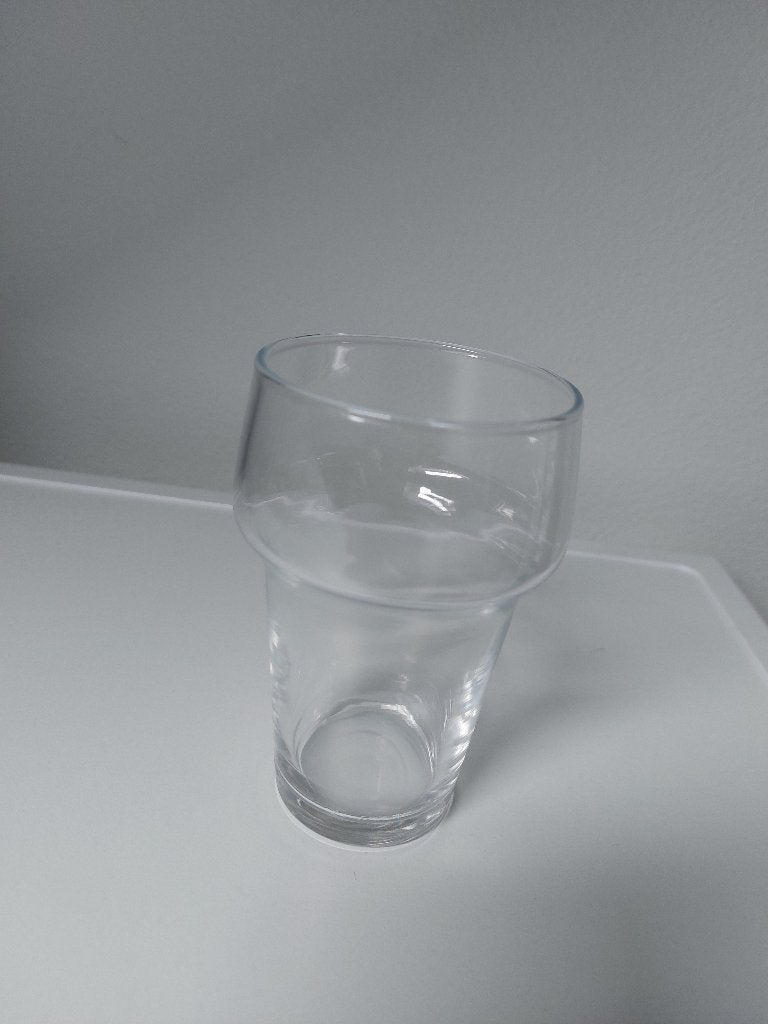 Bierglazen stapelbaar 17 stuks, Ophalen, Zo goed als nieuw, Overige merken, Glas