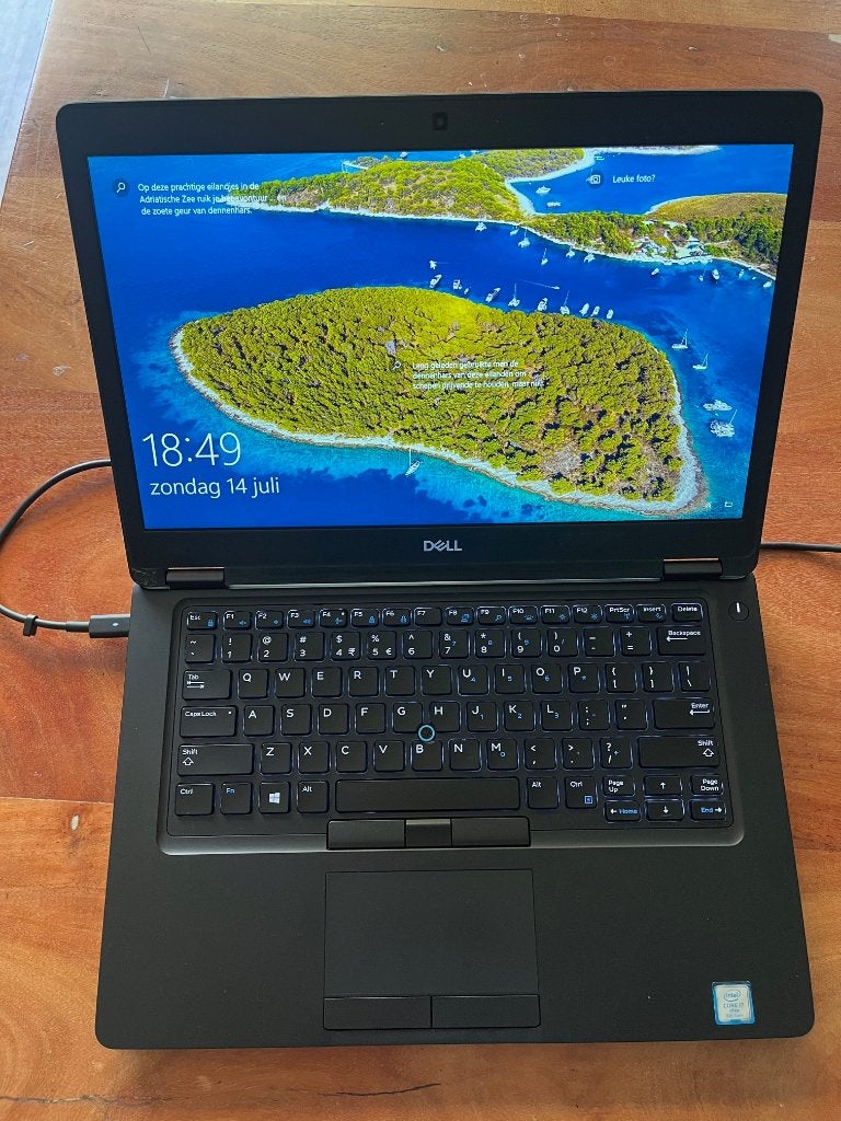 Dell 5490 i7 8650 8gb 256gb 14 inch Full HD Win10, Dell, 2 tot 3 Ghz, 8 GB, 14 inch