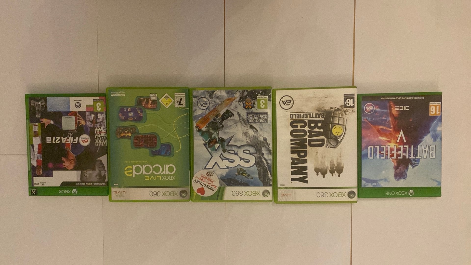 5 spellen voor de xbox one en xbox360, Ophalen of Verzenden