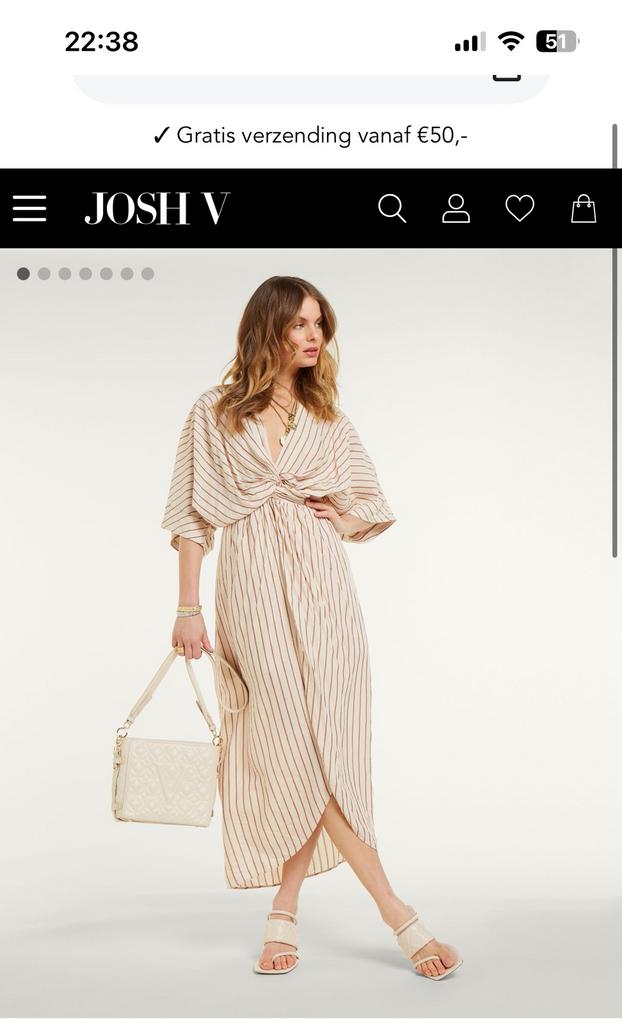 Josh v jurk, Kleding | Dames, Jumpsuits, Ophalen of Verzenden, Zo goed als nieuw, Maat 38/40 (M)