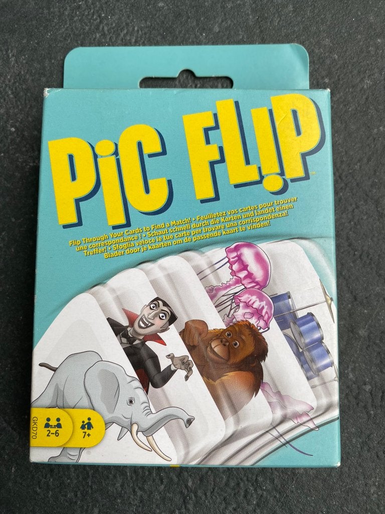 Speelkaart pic Flip nieuw in de verpakking, Drie of vier spelers, Ophalen of Verzenden, Nieuw, Mattel