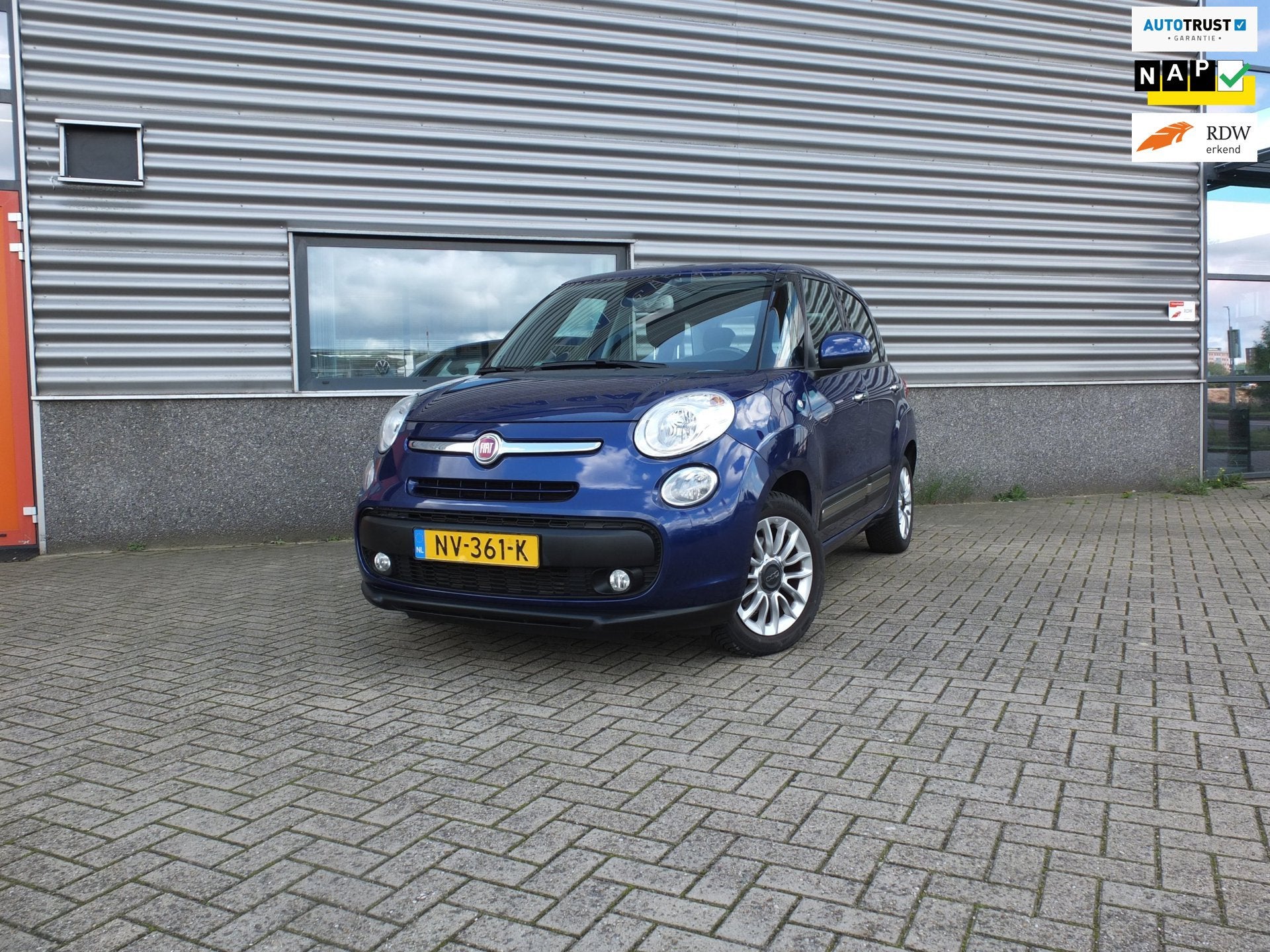 Fiat 500 L 0.9 TwinAir Lounge | Panoramadak | Cruise | PDC |, Auto's, Fiat, Stof, Gebruikt, Euro 6, Origineel Nederlands