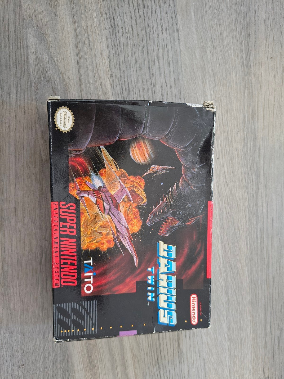 Darius Twin SNES - Zonder boekje, Gebruikt, Shooter, 2 spelers, Eén computer