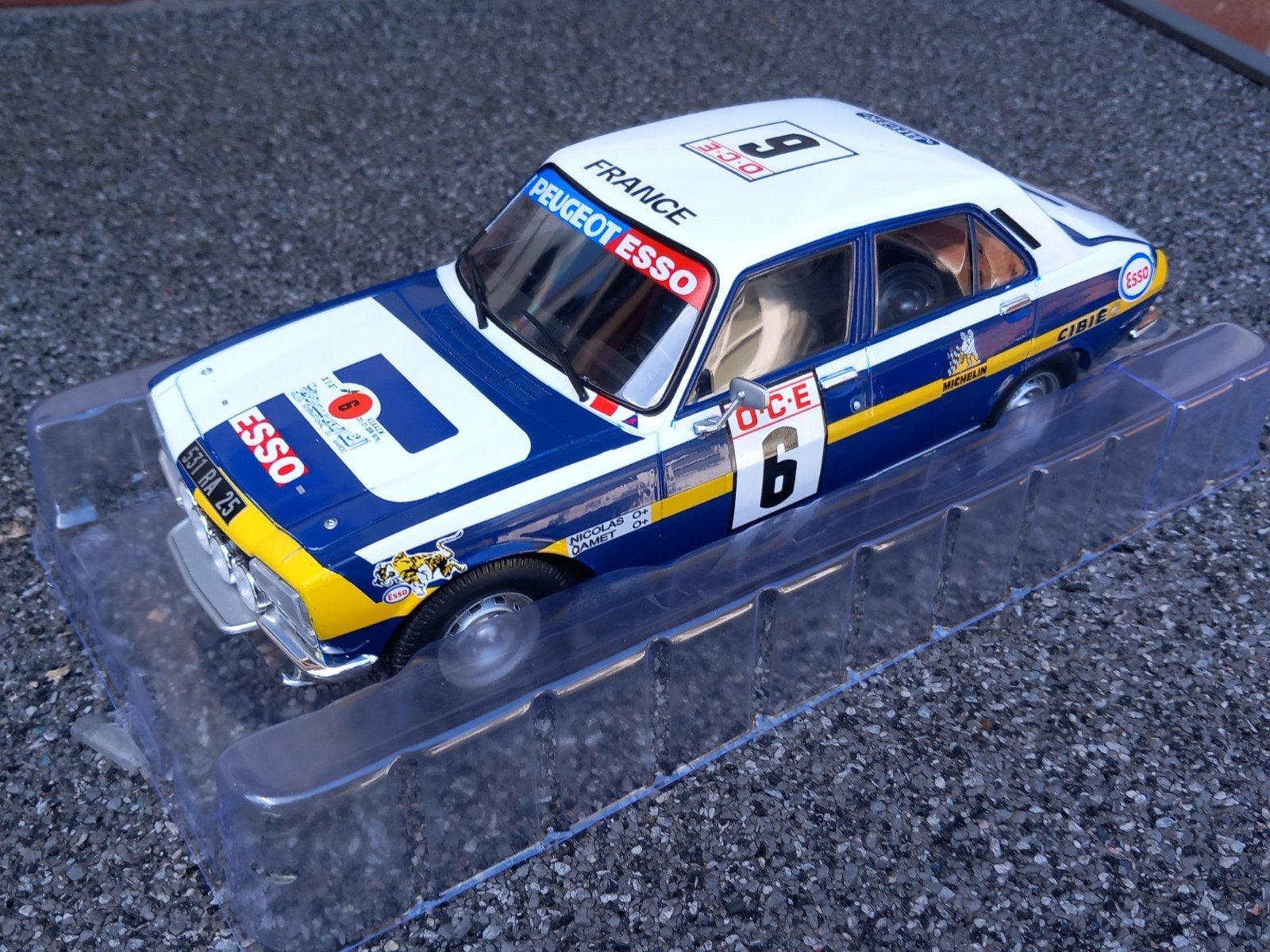 Peugeot 504 Ti Rally du Maroc 1976 #6, Ophalen of Verzenden, Nieuw, Auto, Overige merken