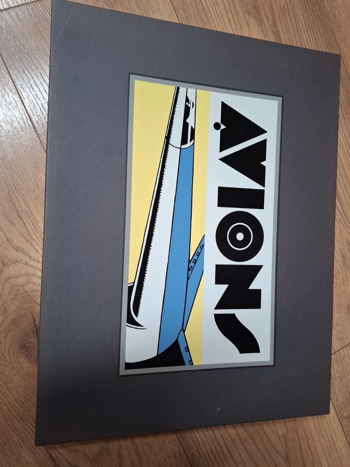 Blake en Mortimer portfolio zeefdrukken Avions, Ophalen of Verzenden