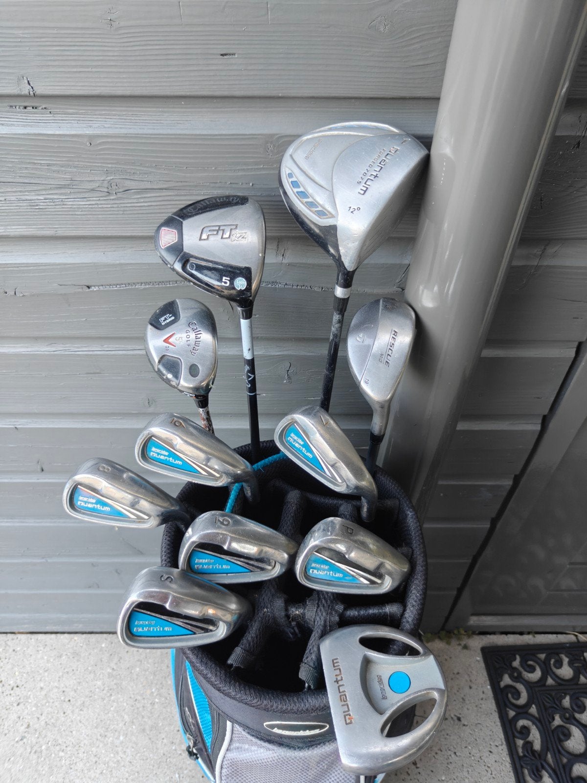 Complete MODERNE golfset dames in cartbag / callaway+ Taylor, Ophalen of Verzenden, Zo goed als nieuw, Set, Callaway