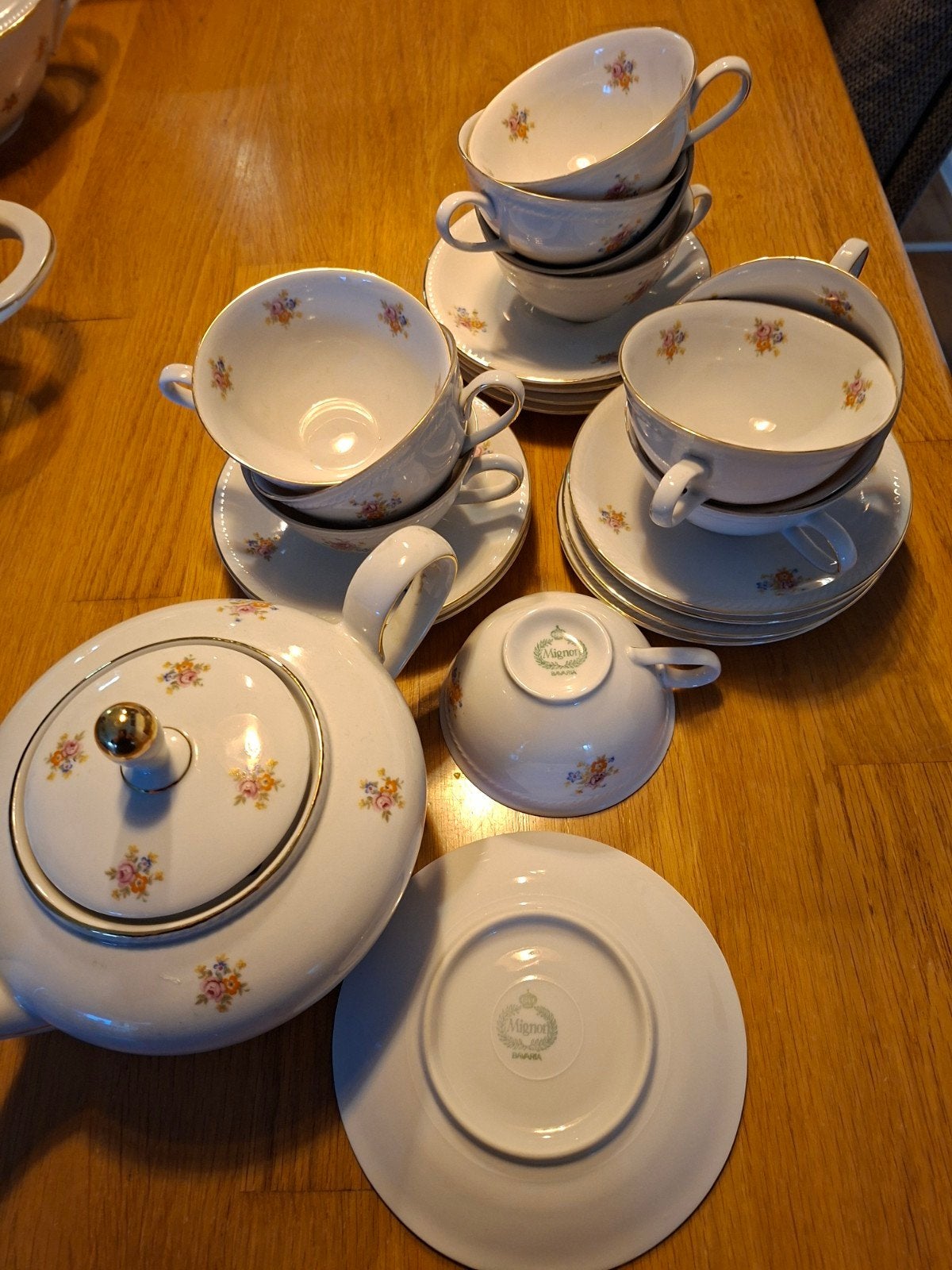 koffie servies bavaria, Ophalen
