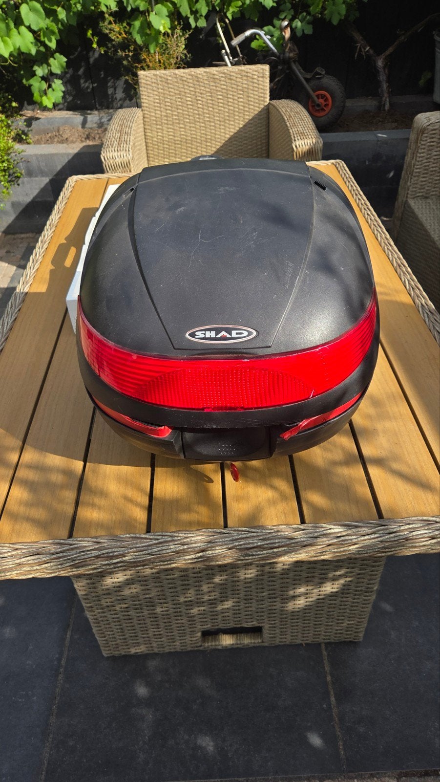 SHAD SH29 topkoffer met slotprobleem, Ophalen of Verzenden, Gebruikt