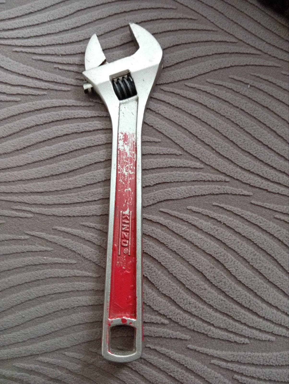 Verstelbare moersleutel - Kinzo Chrome Vanadium 10", Ophalen, Gebruikt, Sleutel/ratel, Overige merken