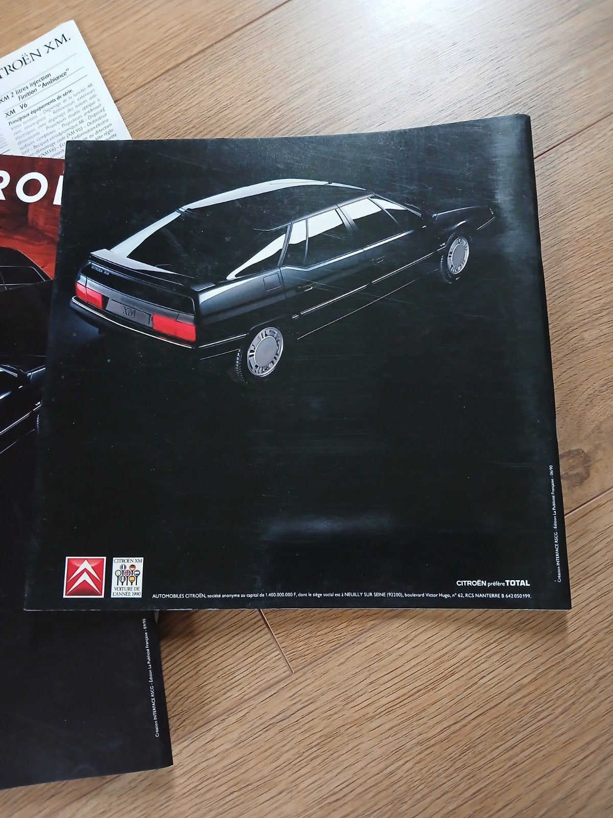 Citroën XM folders, Verzenden, Zo goed als nieuw, Citroën