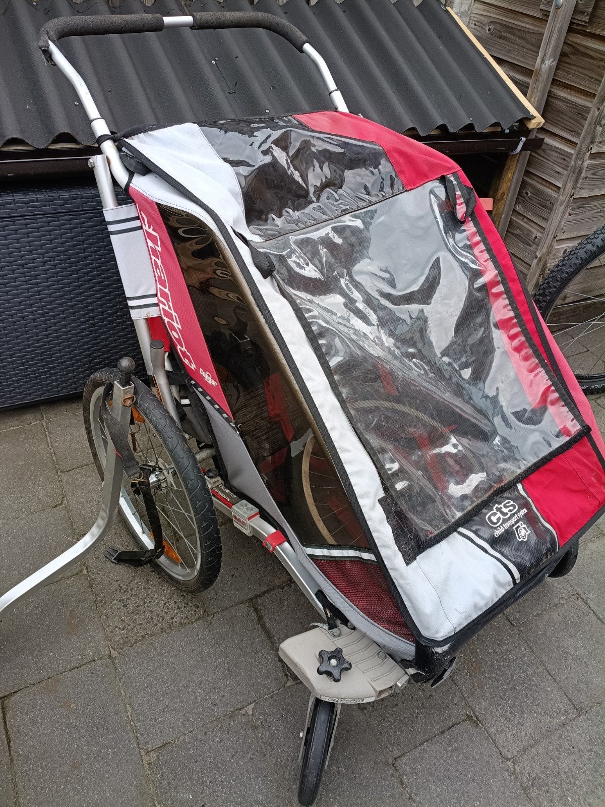 fietskar kind.., Fietsen en Brommers, Ophalen, Gebruikt, Opvouwbaar, 20 tot 40 kg