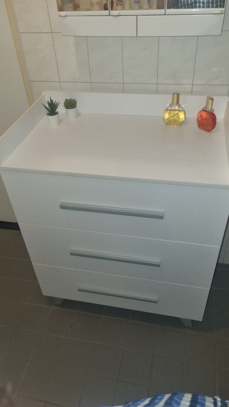 Mooie grote commode Jasterke met 3 laden, Gebruikt, 105 cm of meer, Ophalen of Verzenden, 75 tot 100 cm