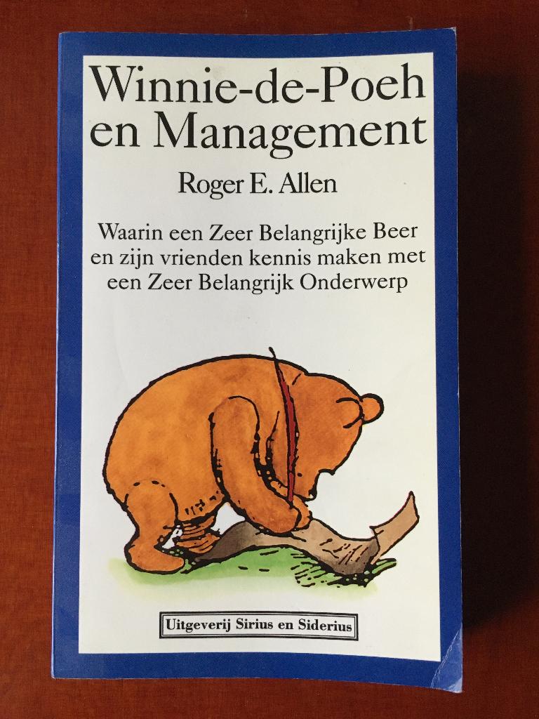 Boek - Winnie de Poeh en Management, Boeken, Ophalen of Verzenden, Management