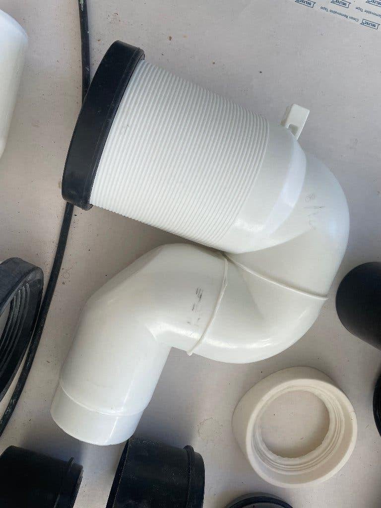 Wc afvoer, Ophalen, Afvoer, Pvc, Nieuw