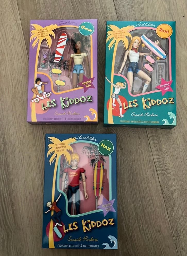 Les kiddoz action figures poppen poppetjes, Ophalen of Verzenden, Nieuw