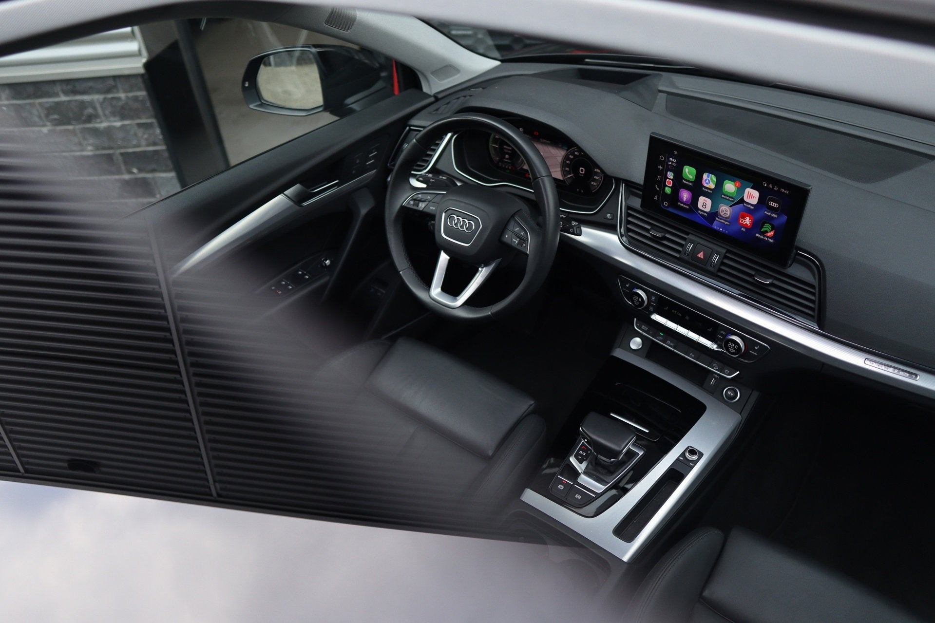 Audi Q5 Sportback 50 TFSI e S-Line SQ5 Look| Pano| Luchtveri, Auto's, Automaat, 14 kWh, Gebruikt, Zwart