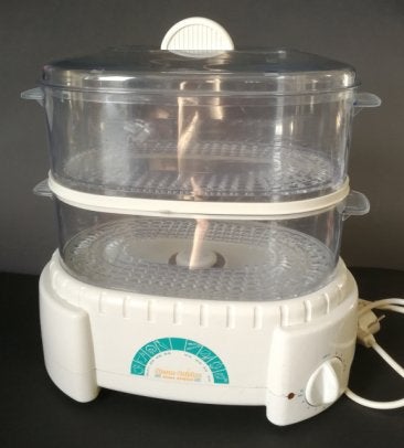 Steamer Edutec 900W., Witgoed en Apparatuur, Ophalen of Verzenden, Zo goed als nieuw