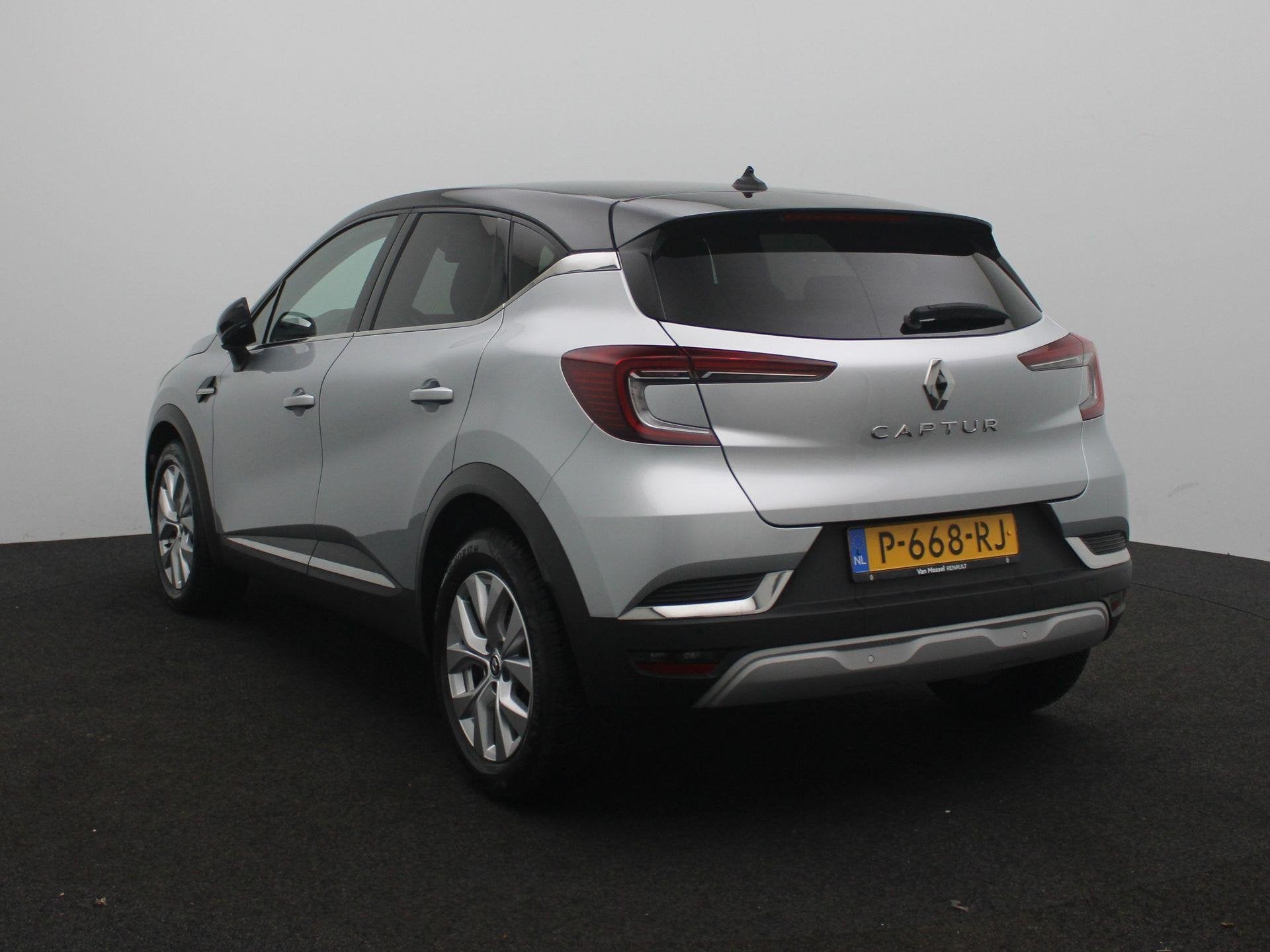 Renault Captur TCe 90 Intens | Apple CarPlay & Android Auto, Auto's, Voorwielaandrijving, Gebruikt, Euro 6, Leder en Stof