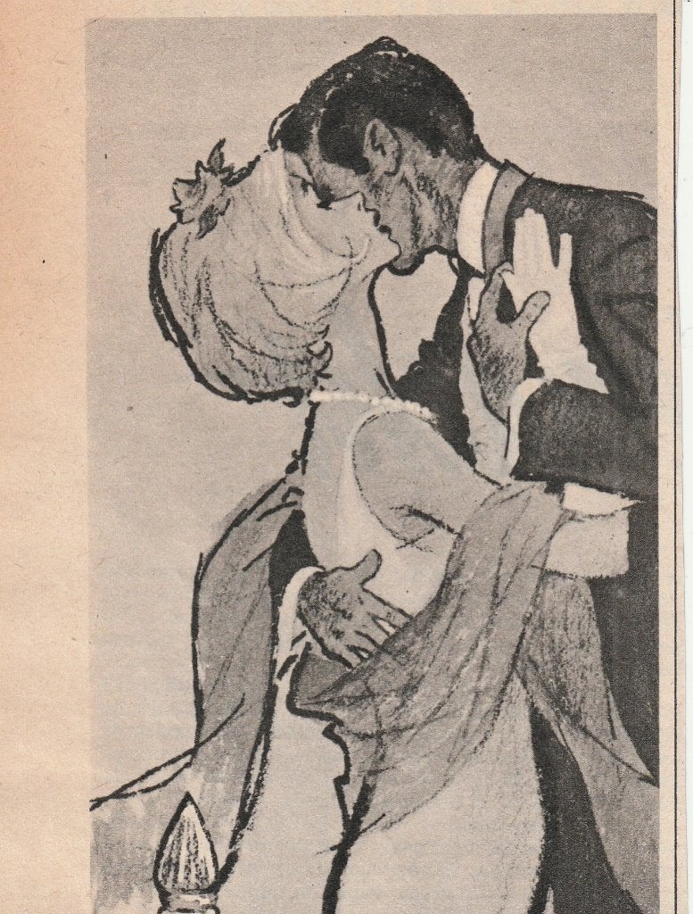 Retro reclame 1963 Bourjois Paris parfum Ramage mooi flesje, Verzamelen, Verzenden, Overige typen