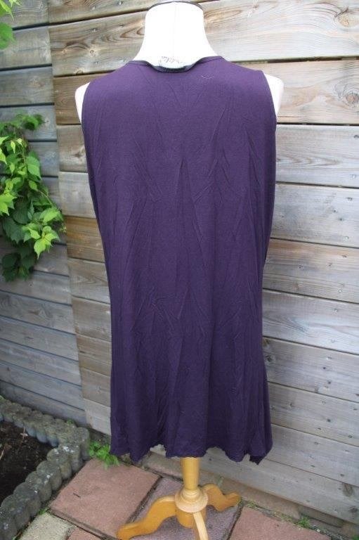 Tuniek aubergine Ophilia mt 0 (44/46) A-lijn Vaste prijs, Paars, Maat 42/44 (L), Ophalen of Verzenden, Zo goed als nieuw