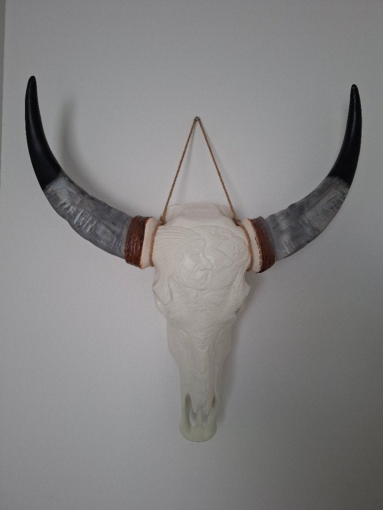Skull wanddecoratie, Ophalen, Zo goed als nieuw