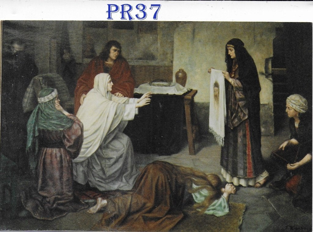 P37 foto van de lijkwade, Ophalen of Verzenden, Zo goed als nieuw, Kaart of Prent