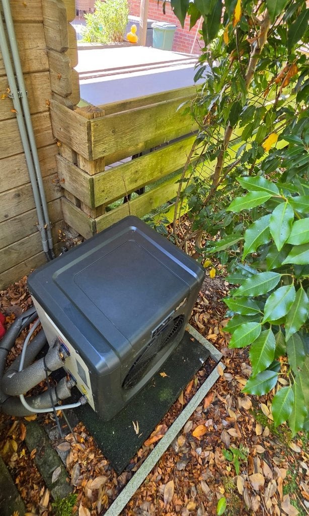 Jacuzzi 5 persoons Spa incl. Inverter Warmtepomp | Werkend, Ophalen, Gebruikt, Vast