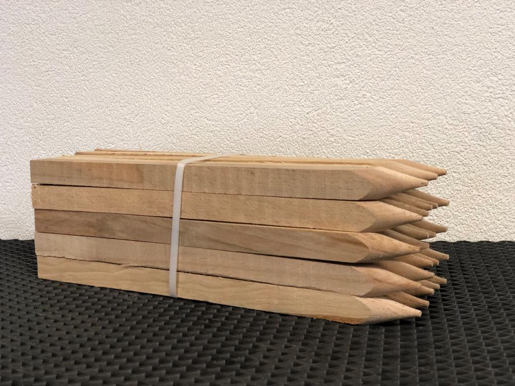 Hardhout en vuren piket paaltjes te koop!, Tuin en Terras, Palen, Balken en Planken, Palen, Nieuw, Ophalen of Verzenden, Hardhout