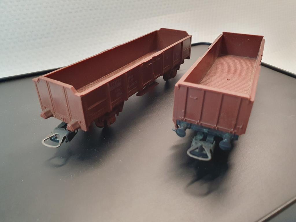 2 Lima HO bakwagens in goede staat, Ophalen of Verzenden, Gebruikt, Wagon, Lima