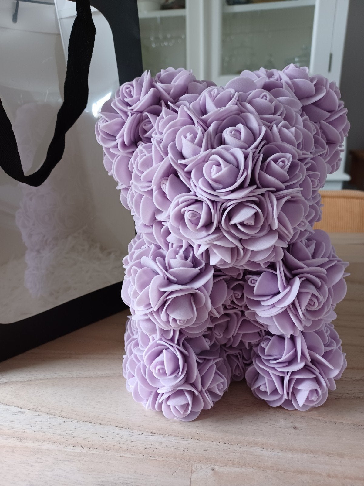 Paarse Rozenbeer - Perfect Cadeau voor Elke Gelegenheid, Verzamelen, Beren en Cherished Teddies, Ophalen of Verzenden, Nieuw