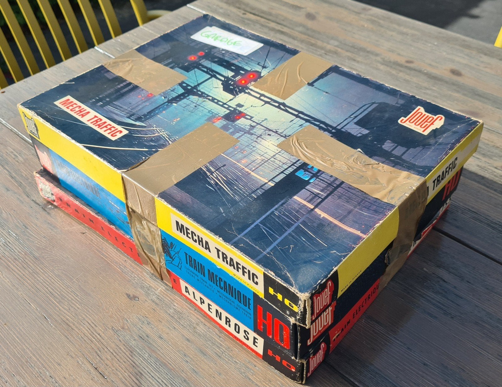 Jouef Schaal HO - 3 Treinsets (Mecha Traffic, Alpenrose), Ophalen of Verzenden, Gebruikt, Gelijkstroom, Jouef