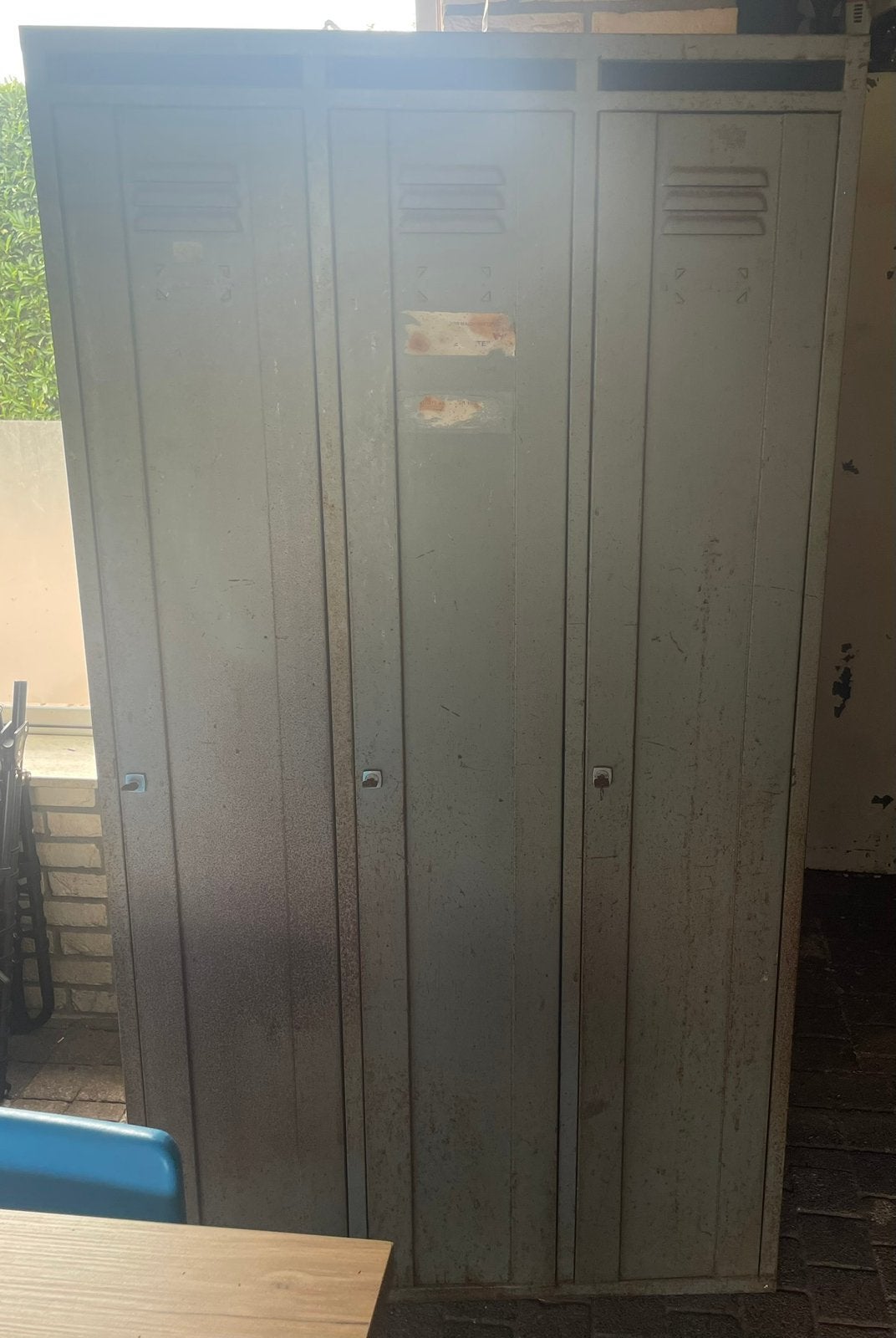 Lockerkast, Ophalen, Gebruikt