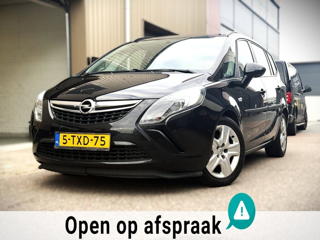 Opel Zafira Tourer 1.4 Rhythm|Navi|Cruise|Trekhaak, Auto's, Opel, Gebruikt, Huisgarantie, 4 cilinders, Met garantie (alle)