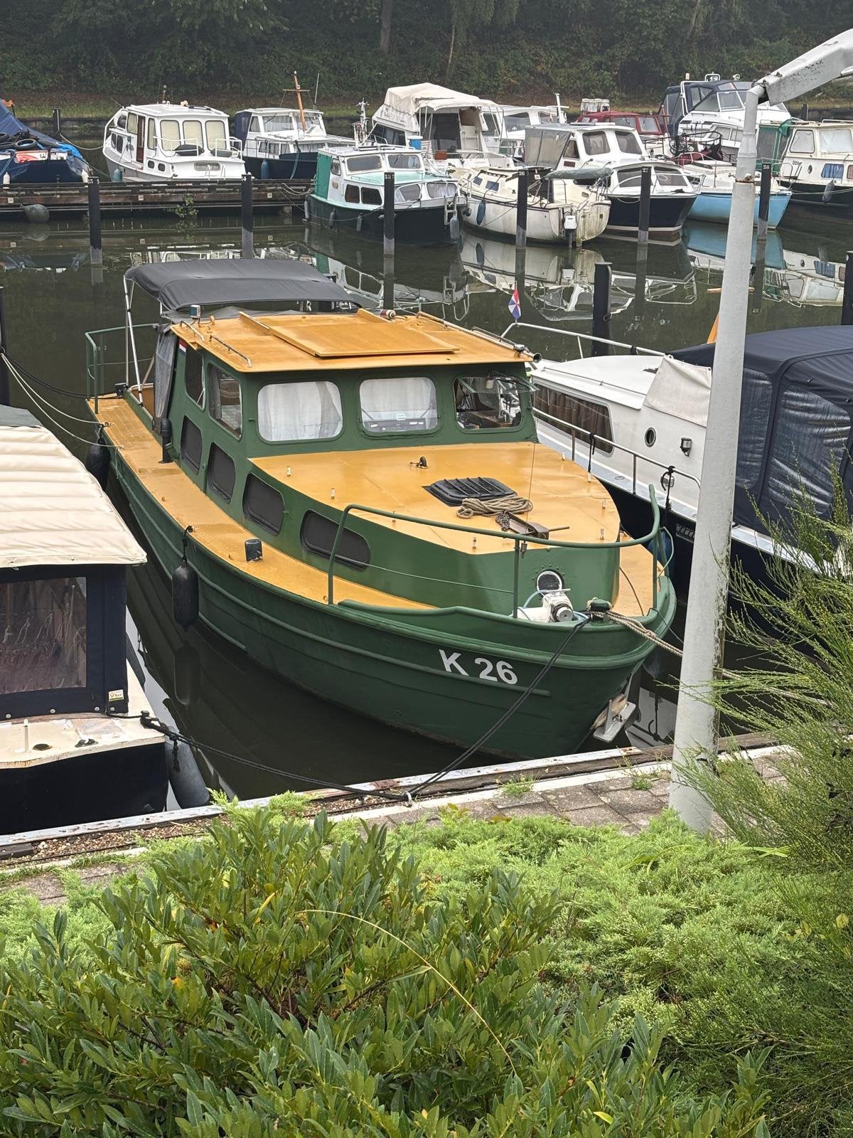 Woonschip (varend) oude patrouille boot, uniek enige in NL, Huizen en Kamers, Woonboten te koop, 35 m², 2 kamers, Noord-Brabant