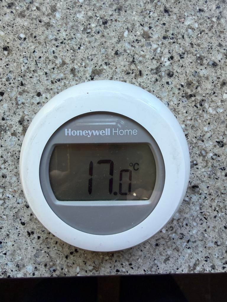 Honeywell handmatige thermostaat, Doe-het-zelf en Verbouw, Thermostaten, Ophalen of Verzenden, Zo goed als nieuw
