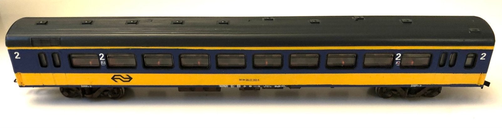 Lima N ICR-rijtuig 2e klas met binnenverlichting, Gebruikt, Gelijkstroom, Analoog, Wagon