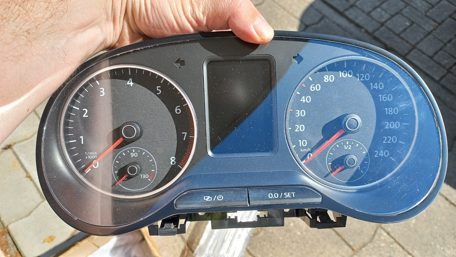 Polo 6R GT teller tacho 0km 6R0920870C, Verzenden, Gebruikt, Volkswagen