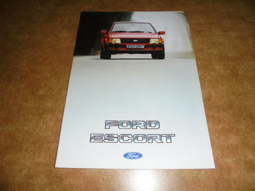 brochure Ford Escort  1983, Ophalen of Verzenden, Nieuw, Ford