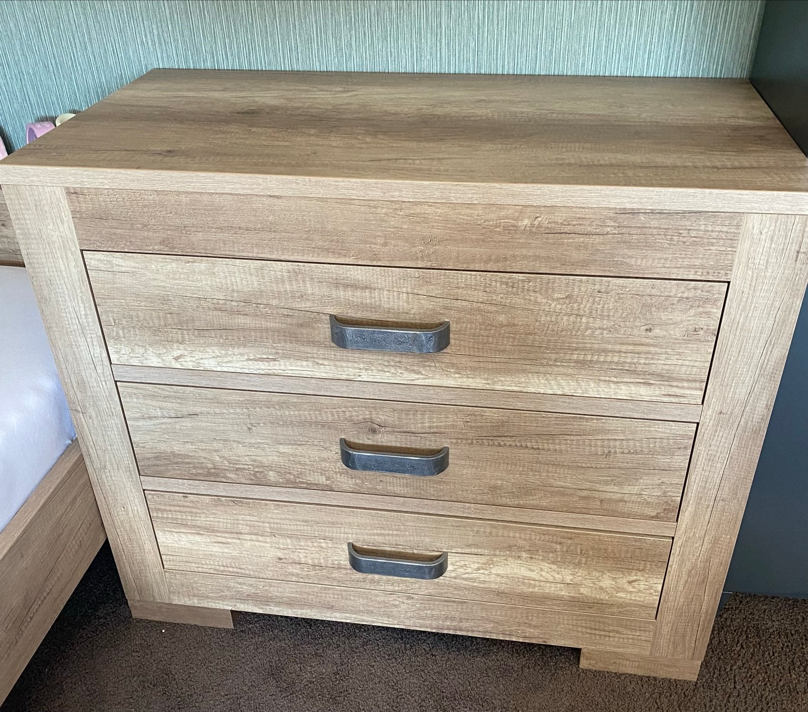 Kidsmill Brent Commode + Speelgoedkist + 2 Wandplanken, Kinderen en Baby's, Kinderkamer | Commodes en Kasten, Ophalen, Gebruikt