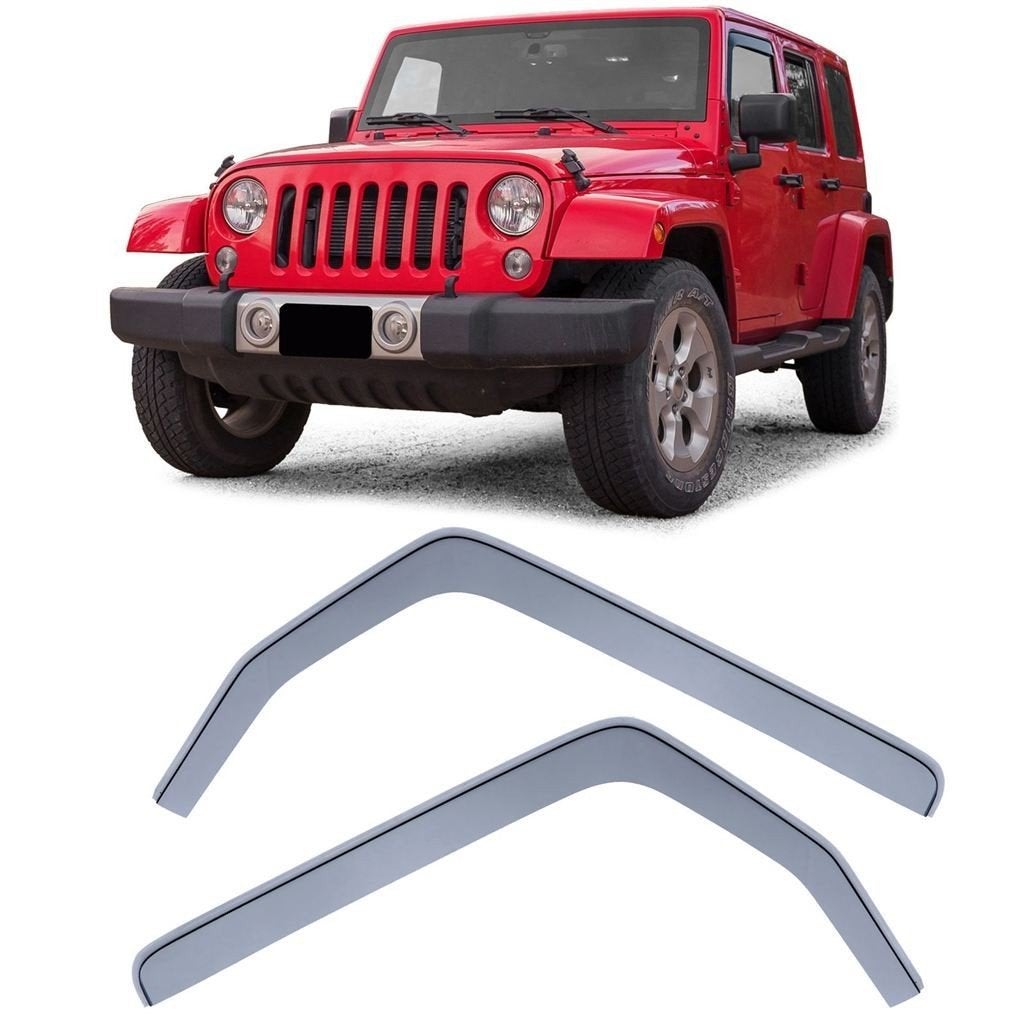Smoke Zijwindscherm Voor Jeep WranglerZijwindschermen Zijwin