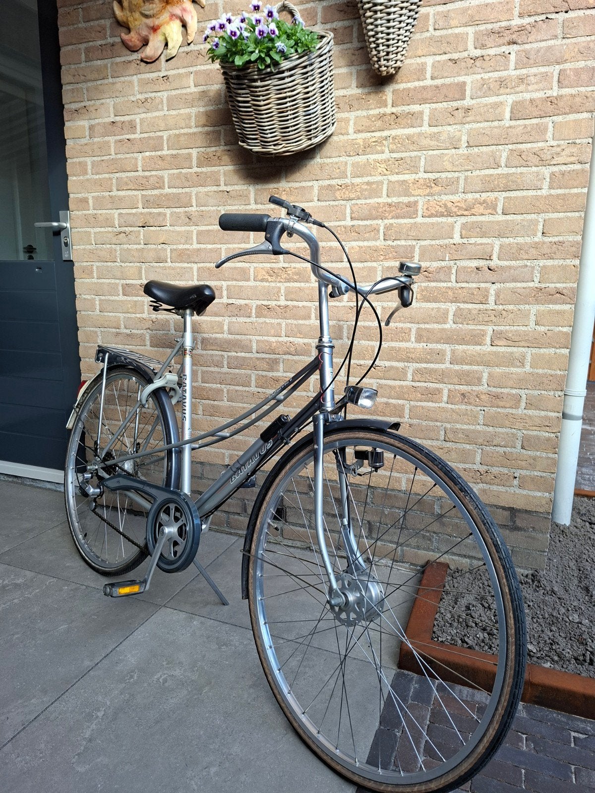 Vintage Batavus Damesfiets - 5 Versnellingen, Fietsen en Brommers, Ophalen, Gebruikt, Batavus, Versnellingen