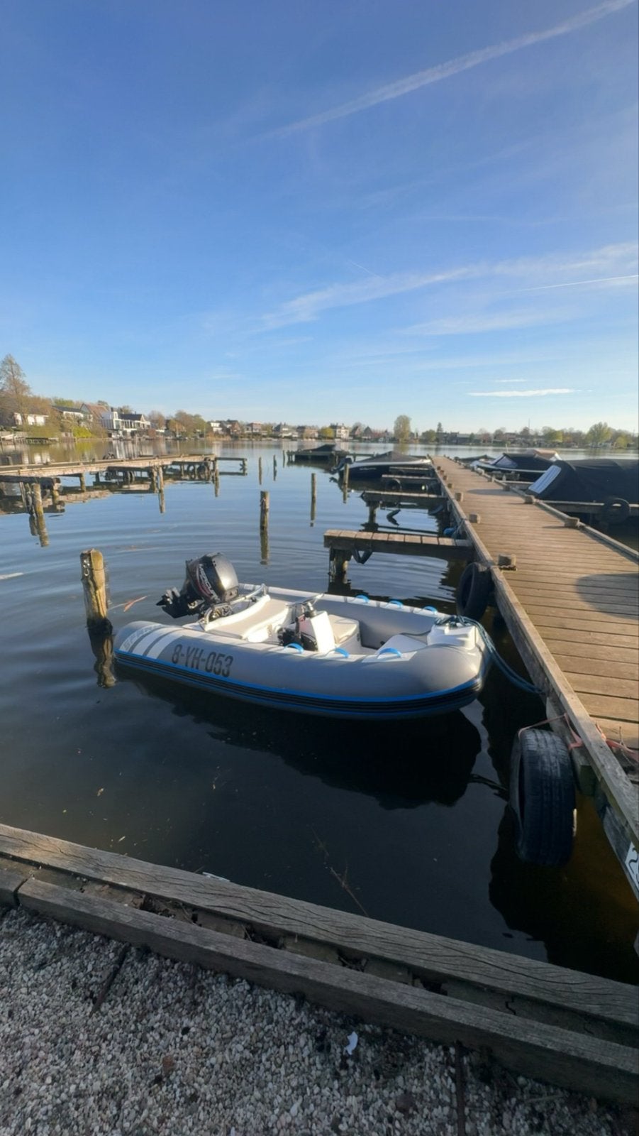 Rib Spark 3M met 15pk Mercury en complete uitrusting, Watersport en Boten, Ophalen, Zo goed als nieuw, Motor en Techniek, Motorboot