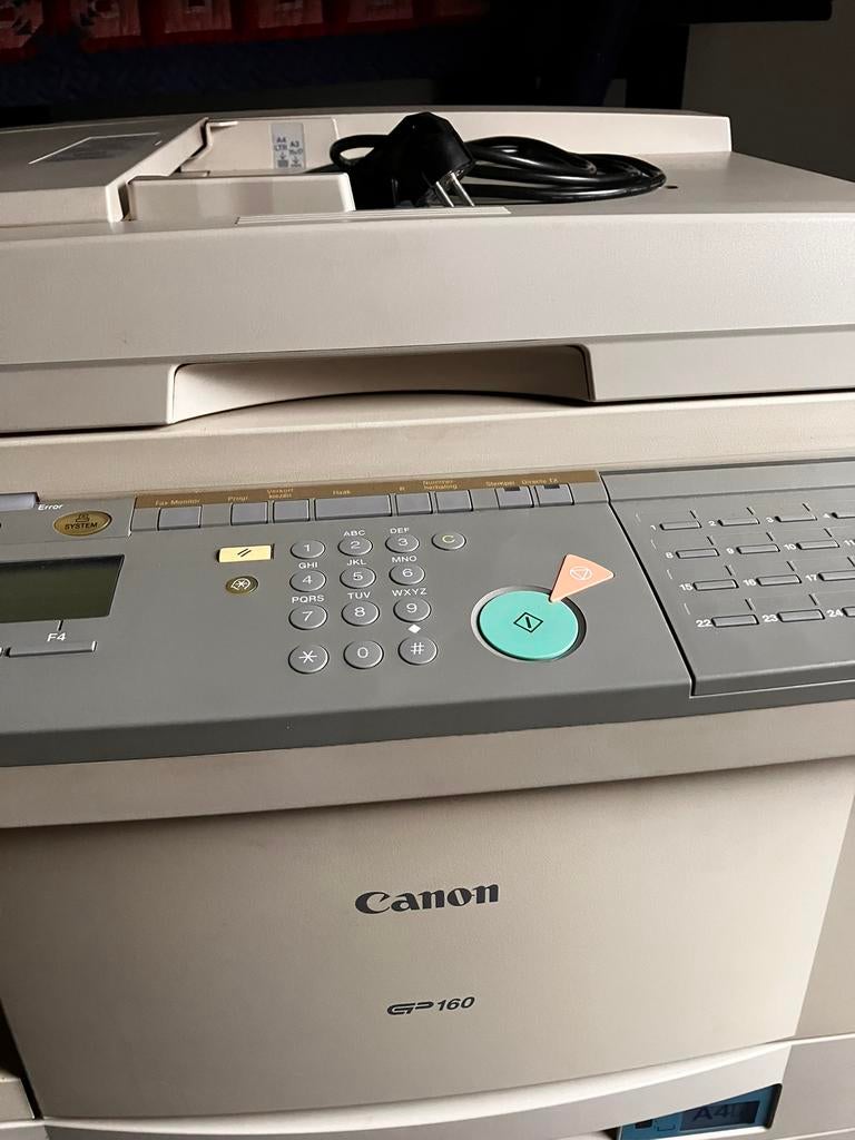 Canon copieer machnie GP160, Computers en Software, Ophalen, Gebruikt, Kopieren, Inkjetprinter